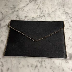 Rebecca Minkoff Black envelope clutch
